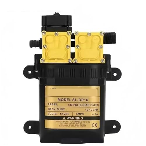Pompe double intelligente électrique agricole haute pression pour cuve de traitement - 2