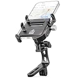 自転車 スマホホルダー 角度調整可能 iPhone・Androidスマートフォン対応 ロードバイクやクロスバイクなど適用 携帯ホルダー ステム一体型ハンドル装着型 KONG MING CAR (KONG-2031)