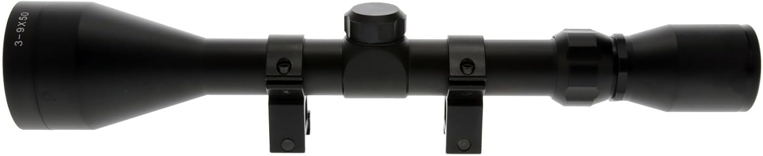 Truglo Buckline Rifle Scope Rings, Black