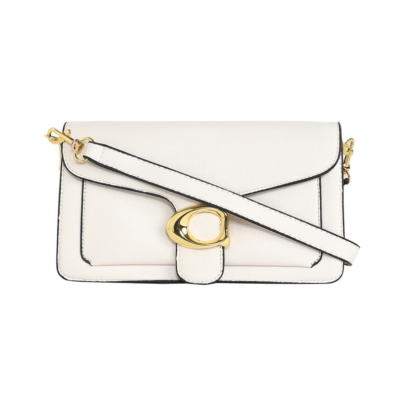 haute sauce Women's The Burg Shoulder Bag For Casual Wear | Ivory White Colour | One-Size| Magnetic Closure | Vegan Leather Material | Non-Detachable Sling | Handbag For Woman & Girls-picture-41