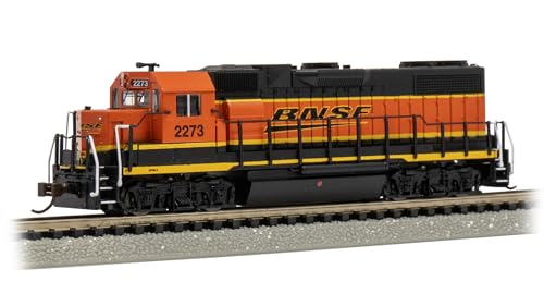Bachmann Trains - GP38-2 DCC Ready Diesel Locomotive - BNSF #2273 (Heritage 3) with Dynamic Brakes - N Scale