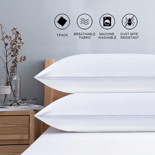 100% Talalay Latex Pillow, Extra Soft Latex Pillow For Sleeping (King Size), Bed Pillow For Back, Side And Stomach Sleepers, Helps Relieve Shoulder And Neck Pain [Breathability][High Elasticity] #TOP6