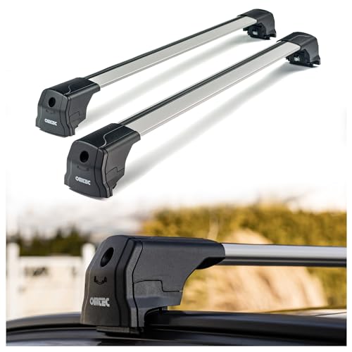 CHROMEMASTER Portapacchi da Tetto, Barre Tetto; Compatibile con Hyundai Kona 2023+; Per il Trasporto di Box da Tetto, Portabiciclette, Scala | Struttura Leggera e Resistente in Alluminio