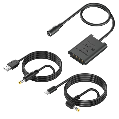 【Vantaggio della batteria】 La batteria fittizia è appositamente progettata per registrazioni in studio più lunghe ed elimina la necessità di frequenti sostituzioni e ricariche della batteria. Fornisce alimentazione continua alla fotocamera per registrazioni a lungo termine, registrazioni video e interviste.