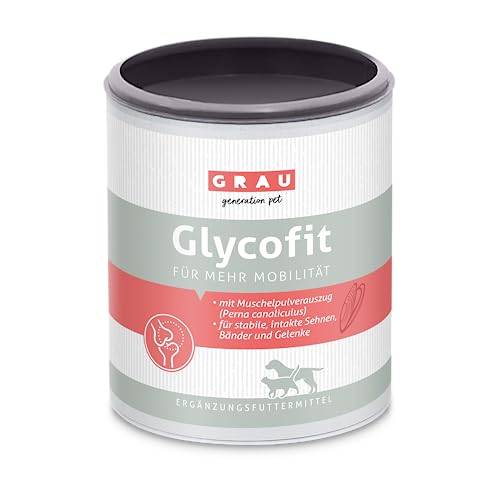 GRAU - El Original - Glycofit, para un Sistema musculoesquelético Estable y más Movilidad, Pack Individual (1 x 200 g), alimento complementario para Perros