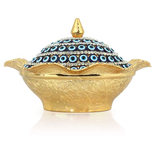 Candy Bowl Coated Handmade Brass Sugar Chocolate Serving Dish Gift For Lovers And You (Talisman Coated) #TOP2