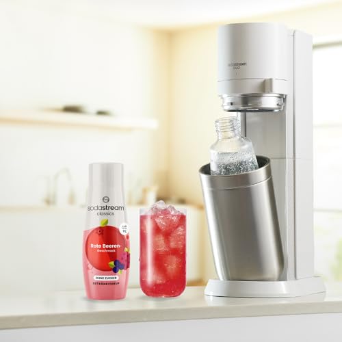 SodaStream Sirup Rote Beeren ohne Zucker, 1x Flasche ergibt 9 Liter Fertiggetränk, Sekundenschnell zubereitet und immer frisch, 440 ml 5