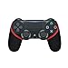 Produktbild SMART GRIP PS4 Controller Hülle, Anti-Sweat/Anti-Rutsch PS4 Controller Grip, Waschbar, Playstation Controller Individualisieren, PS4 Controller Zubehör (Rot)