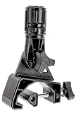 Scotty #433 Coaming Clamp w/ #428 Gear Head Adapter Black, Small