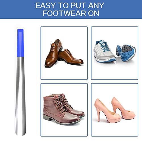 Charmount Metal Shoe Horn, 16.5" Long Handled Shoe Horn For Seniors, Men, Women, Kids, Shoe Spoon/Boot Horn … #TOP4