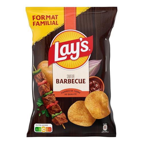 Chips Saveur Barbecue Format Familial Lay' Le Sachet De - vue 4
