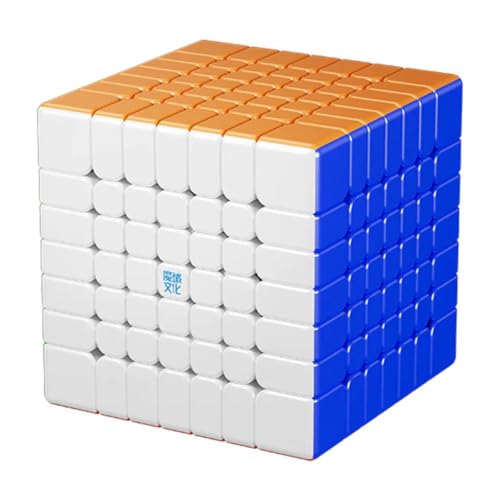 Image of MoYu AoFu 7x7 V5 Single-Track Magnetic Speed Cube | 144 Outer Track Magnets, Lightweight 143g & Compact 62mm Design | Matte Stickerless 7x7x7 Flagship Puzzle