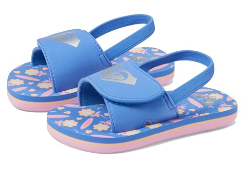Image of Roxy Girl's TW Finn Sling Back Flip Flop Sandal Sandal, Multi 201