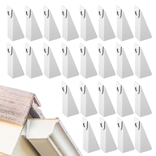 雨樋調整用ウェッジ - 25個 防錆 適切な 排水 - 雨樋レベル調整アルミウェッジ | 住宅地 ヴィラ ビーチハウス ホームインプルーブメント プロジェクト 建設 用