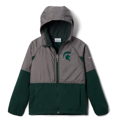 Image of Columbia Kids' Collegiate Flanker Overlay Fleece Jacket