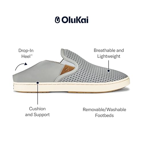 Image of OluKai Pehuea Women's Slip On Sneakers, Casual Everyday Shoes