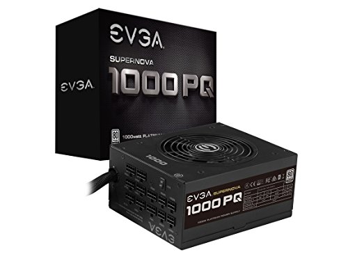 Image of EVGA Supernova 1000 PQ, 80+ Platinum 1000W, Semi Modular, EVGA ECO Mode, 10 Year Warranty, Power Supply 210-PQ-1000-X1