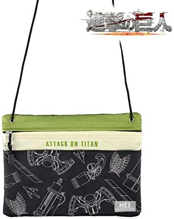 Amazon 進撃の巨人 ｍｅｉコラボ サコッシュ ショルダーバッグ アニメ 萌えグッズ 通販