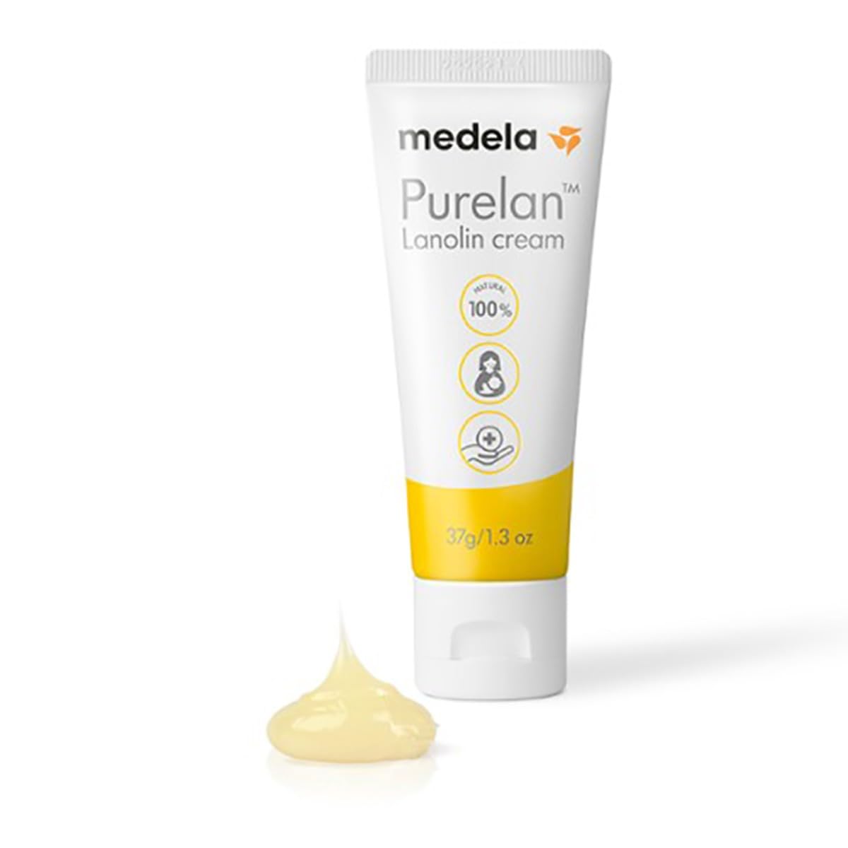 Purelan 37G Crema per Capezzoli Alla Lanolina Sollievo Rapido per Capezzoli Dolo