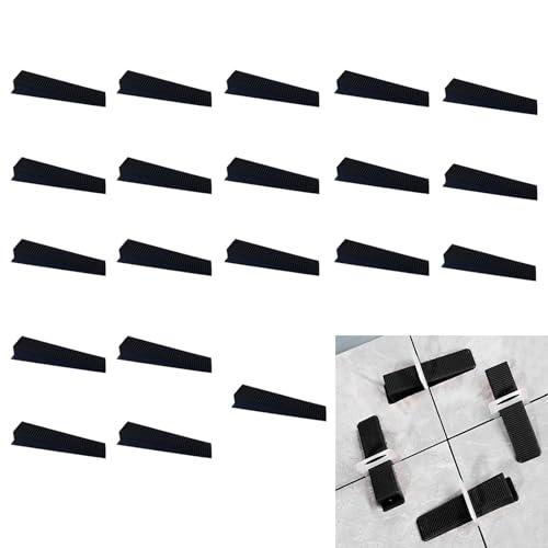 20pcs Fence Panel Wedges for Levelling Fence Panel Clips 75x 19mm for Levelling Fences Panels Wedges Stop Rattling Rattling Fences Accessories for Wooden Door