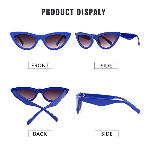ADE WU Classic Cat Eye Sunglasses For Women Retro Vintage Cateye Sun Glasses UV400 Protection4
