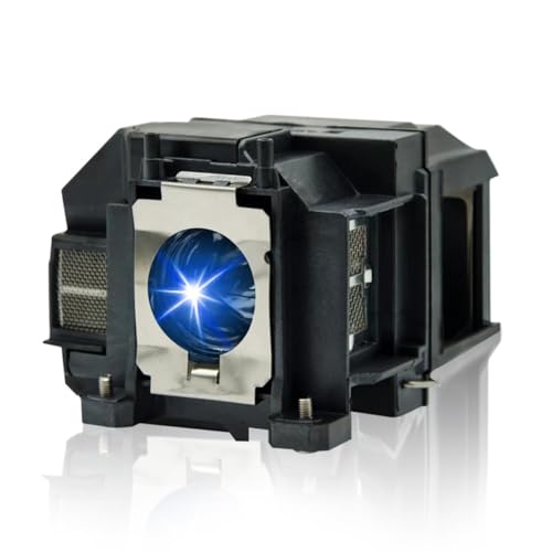 EL PLP67/V13H010L67 Lampe de remplacement pour projecteur compatible avec Epson EB-S02 EB-S02H EB-X11 EH-TW480 EH-TW550 EB-X12 EB-X02 EB-S01 EB-S11 EB-S12 Home Cinema 500 707HD 710HD 750HD H436B