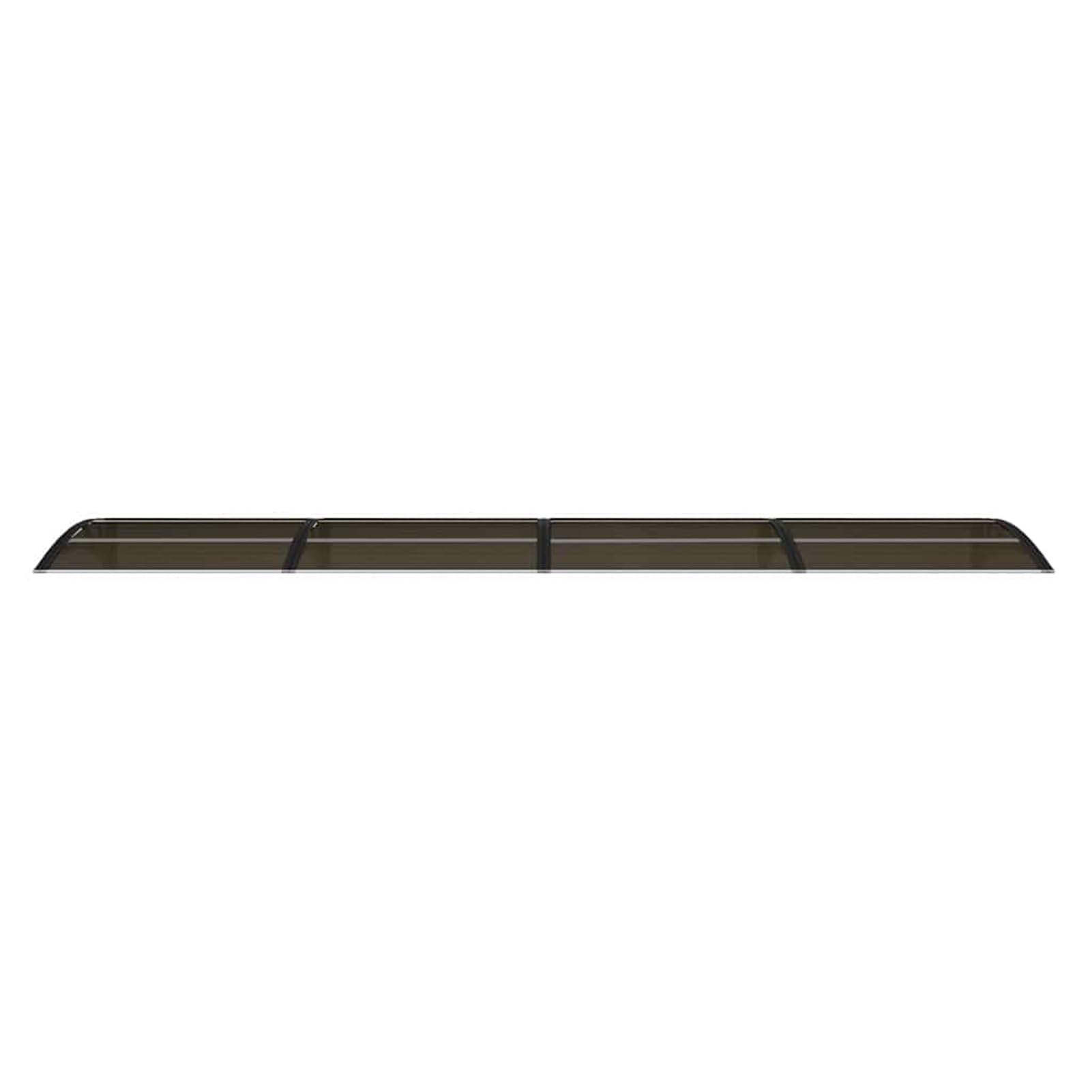 Auvent pour porte polycarbonate 400x80 cm solution contre la pluie