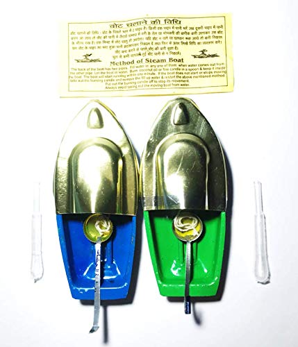Happiness Creation Cutrunn Handcrafted Put Put Pop Pop Steamer Toy Water Boat (Pack Of 2_Multicolor), Adult (B0893XZRS5) Amazon Price History, Amazon Price Tracker