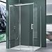 Produktbild Mai & Mai Duschkabine aus Sicherheitsglas mit NANO 80x100cm Eck-Dusche mit Schiebetür