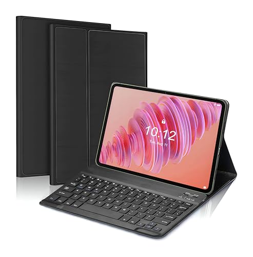 Image of ProElite Keyboard Case for Lenovo Tab Plus 11.5 inch Cover, Magnetic Detachable Wireless Bluetooth Keyboard Lenovo Tab Plus 11.5 inch, Black