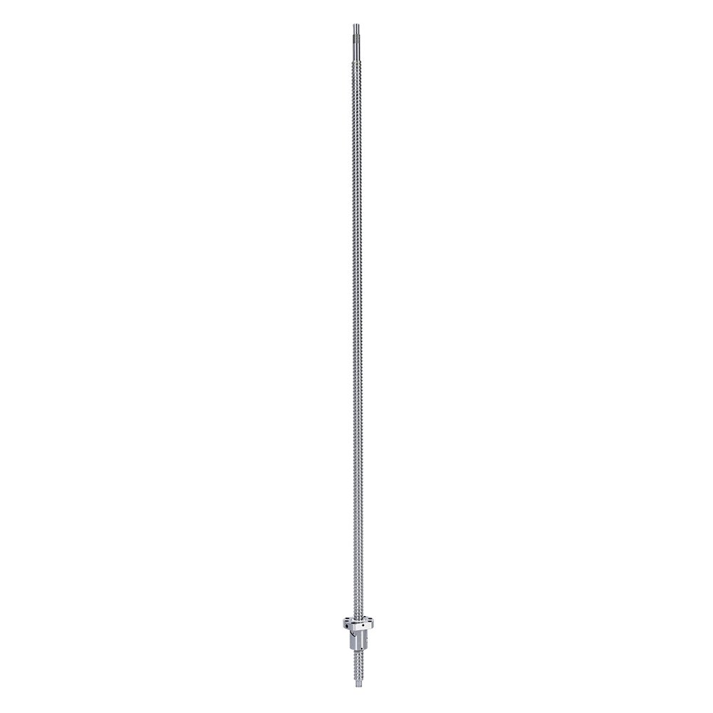 Vis à bille roulée, sans supports latéraux, écrou à bille roulé, roulement en acier et alliage d'aluminium pour machines-outils SFU1605 1000 mm