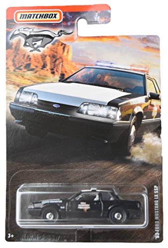 Matchbox 93 Ford Mustang LX SSP Negro