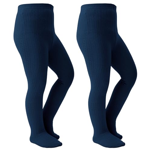 Girls Tights Seamless Toddler Stockings Tights Soft Cotton Cable Knit Baby Girl Tights Leggings 4-12 Years