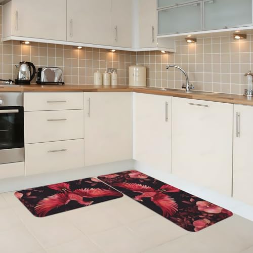 Cómodos tapetes de pie acolchados con elegante diseño para decoración 3