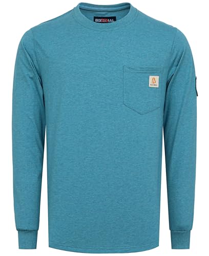 Image of BOCOMAL FR Shirts Long Sleeve Lightweight Classic Crew Fire Resistant CAT2
