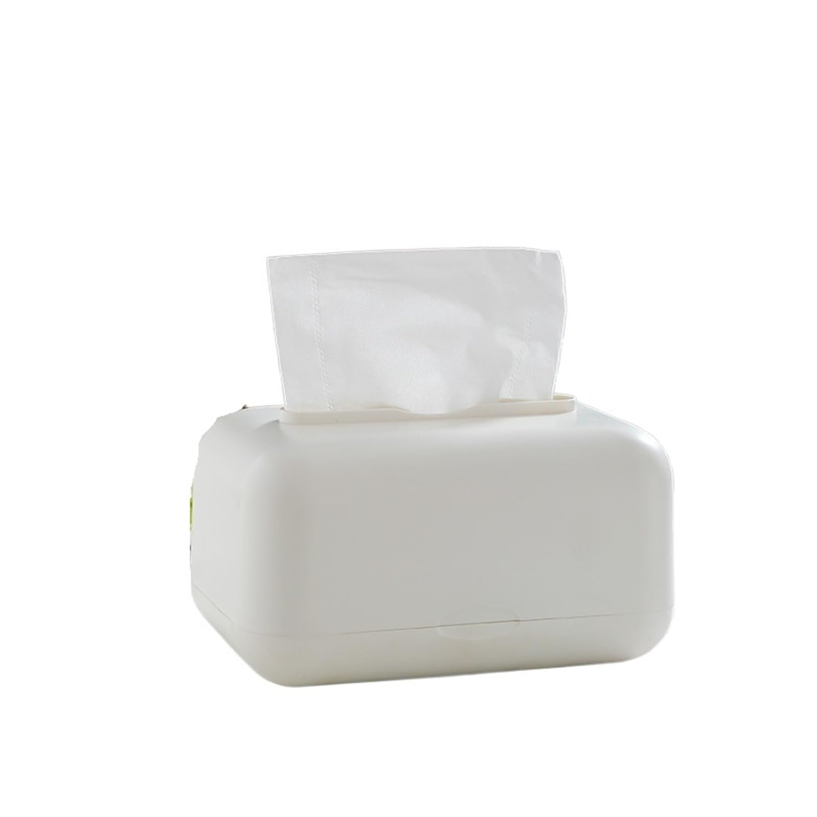 Tissue Box Tissue Boxes Storage Napkin Holder Paper Case Organizer Ornament Craft Desktop Tissue Holder Kitchen Tissue Box(WHITE)