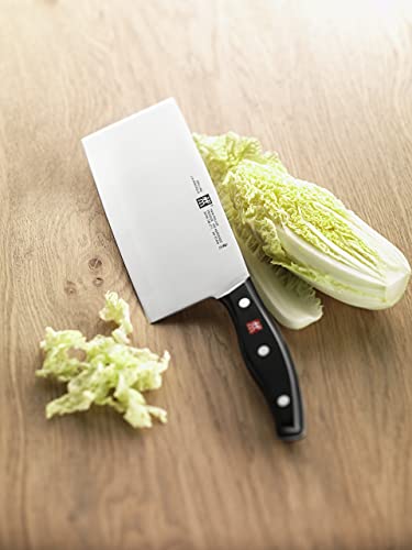 Zwilling  J.A. Henckels Twin Signature Chinese Chef Knife, Chinese Cleaver Knife, Vegtable Cleaver, 7-Inch, Stainless Steel, Black