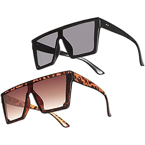 Weinsamkeit Gafas de Sol Cuadradas de Moda Cover