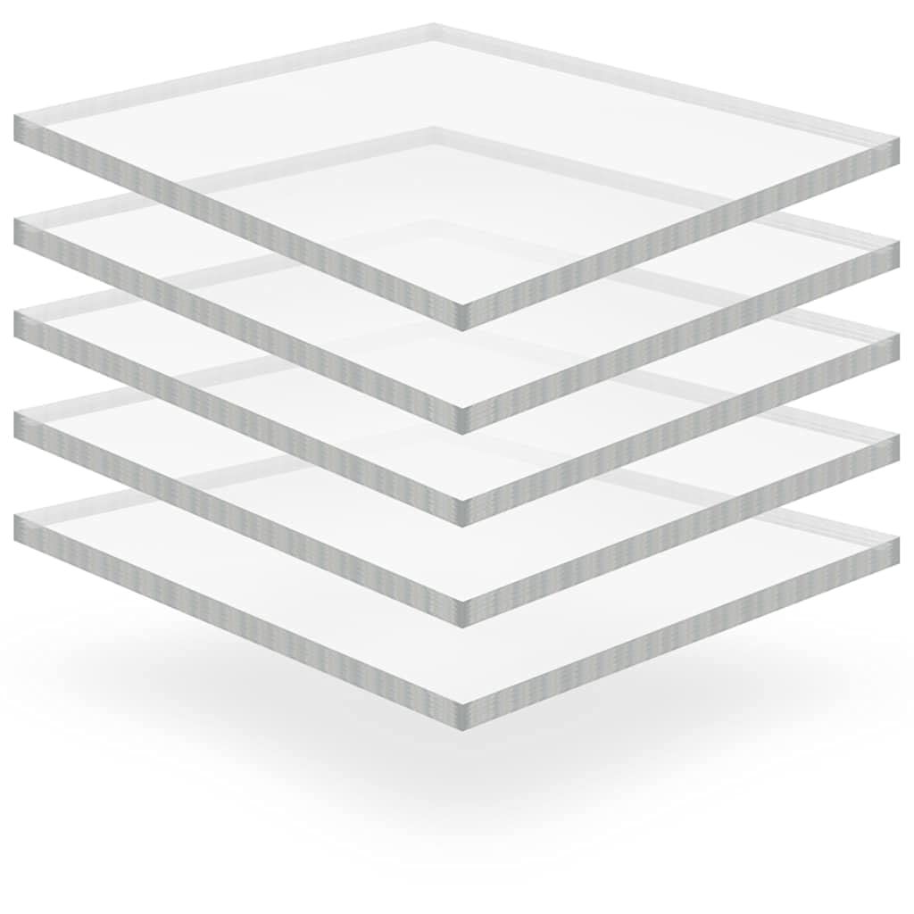 Hosuer Clear Perspex Acrylic Sheet Cut To Size Panel Laser Plastic Extrude 1Mm 900Mm X 600Mm