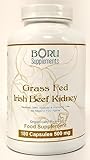 Grass-fed Irish Beef Kidney Capsules Un-Defatted Full Absorption of Naturally Occurring Vitamins and Minerals Found in Beef Kidney