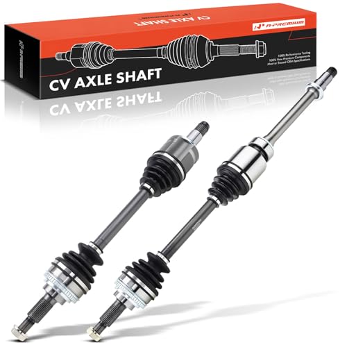 A-Premium Pair (2) Front CV Axle Shaft Assembly Compatible with Lexus ES300 & Toyota Camry 1997-2001, Avalon 1997-2004, Sienna 1998-2003, Solara 1999-2003, V6 3.0L, Driver and Passenger Side