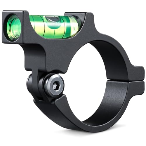 CVLIFE Scope Level for 30MM Tube Heavy-Duty Scope Leveling Kit Precision Anti-Cant Aluminum Scope Level Bubble for Outdoor Activities