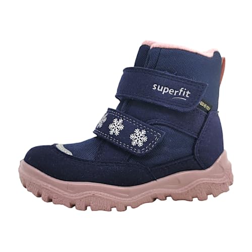 Superfit Baby Mädchen - Schuhe HUSKY1 Boot, Modern, BLAU/ROSA...