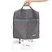 HOMEST Serger Sewing Machine Dust Cover with Storage Pockets, Compatible with Most Standard Singer and Brother Overlocker Machines, Grey