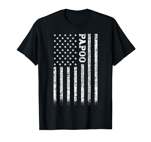 Bandera de Papoo Americana Camiseta
