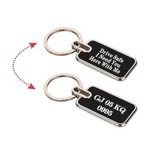 Image of FELSTAR Customised Name Engraved Premium Metal Key Chain | Mirror Finish Personalized Keychain for Doctors, CA, Advocates, Home, Car, Bike & More | Ideal Custom Gift