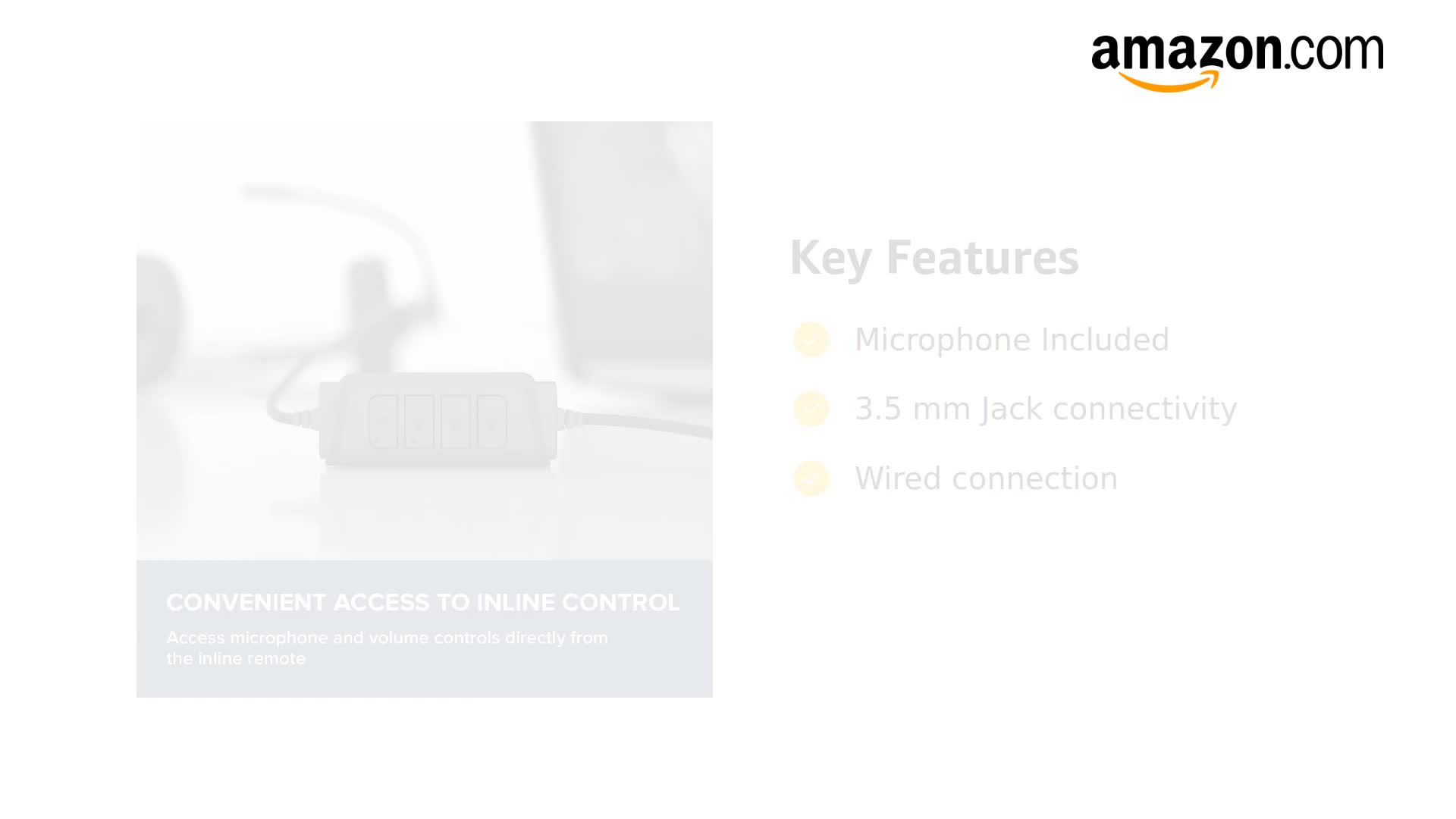 Headset Crea HS-220 - Modello 51EF1070AA001, Auricolare Con Microfono Per Chiamate E Lavoro - Foto 4