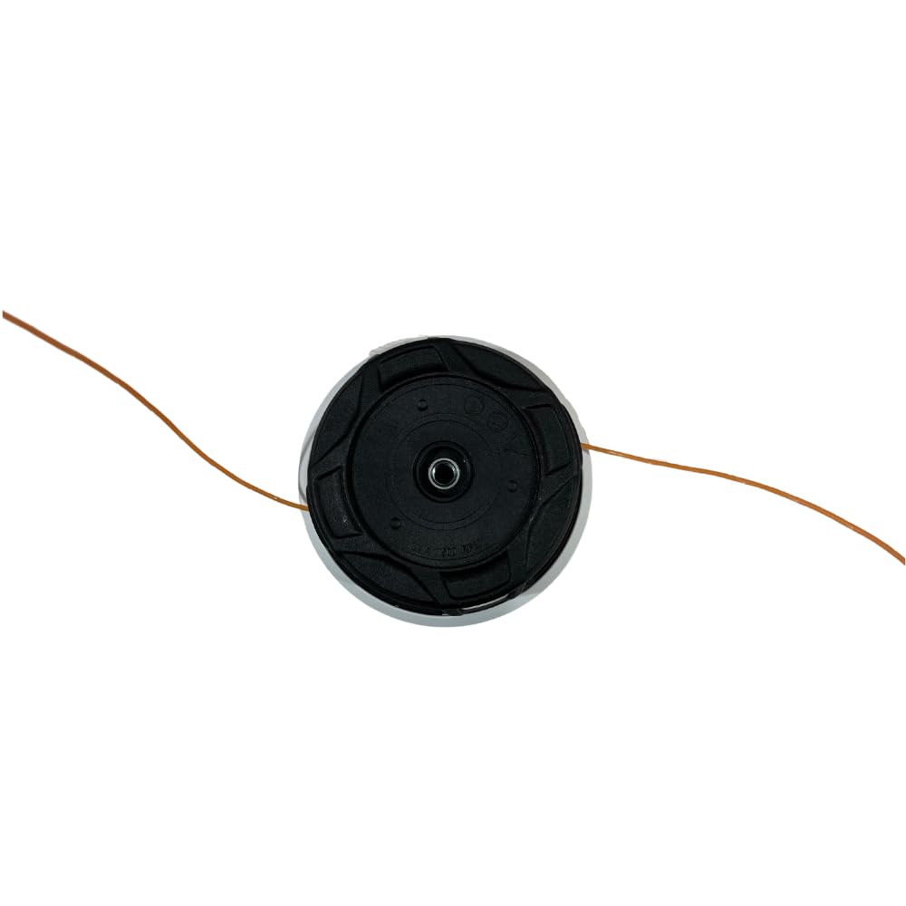 Avalon - Cabezal para desbrozadora Universal Profesional Carga fácil Recambio M10 M12 Compatible con desbrozadora recortabordes Stihl FS Incluye adaptadores e Hilo de Corte