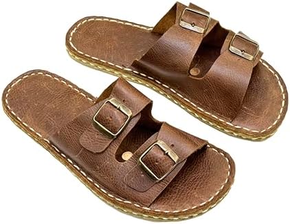 Grounding Sandals Women Copper, Barefoot Leather Sandals, Leather...