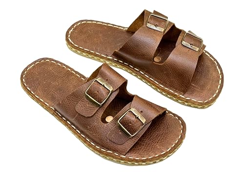 Leatherful Copper Grounding Sandals Women